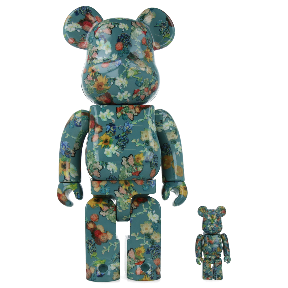 400% + 100% Bearbrick 50th anniv. of the Van Gogh Museum