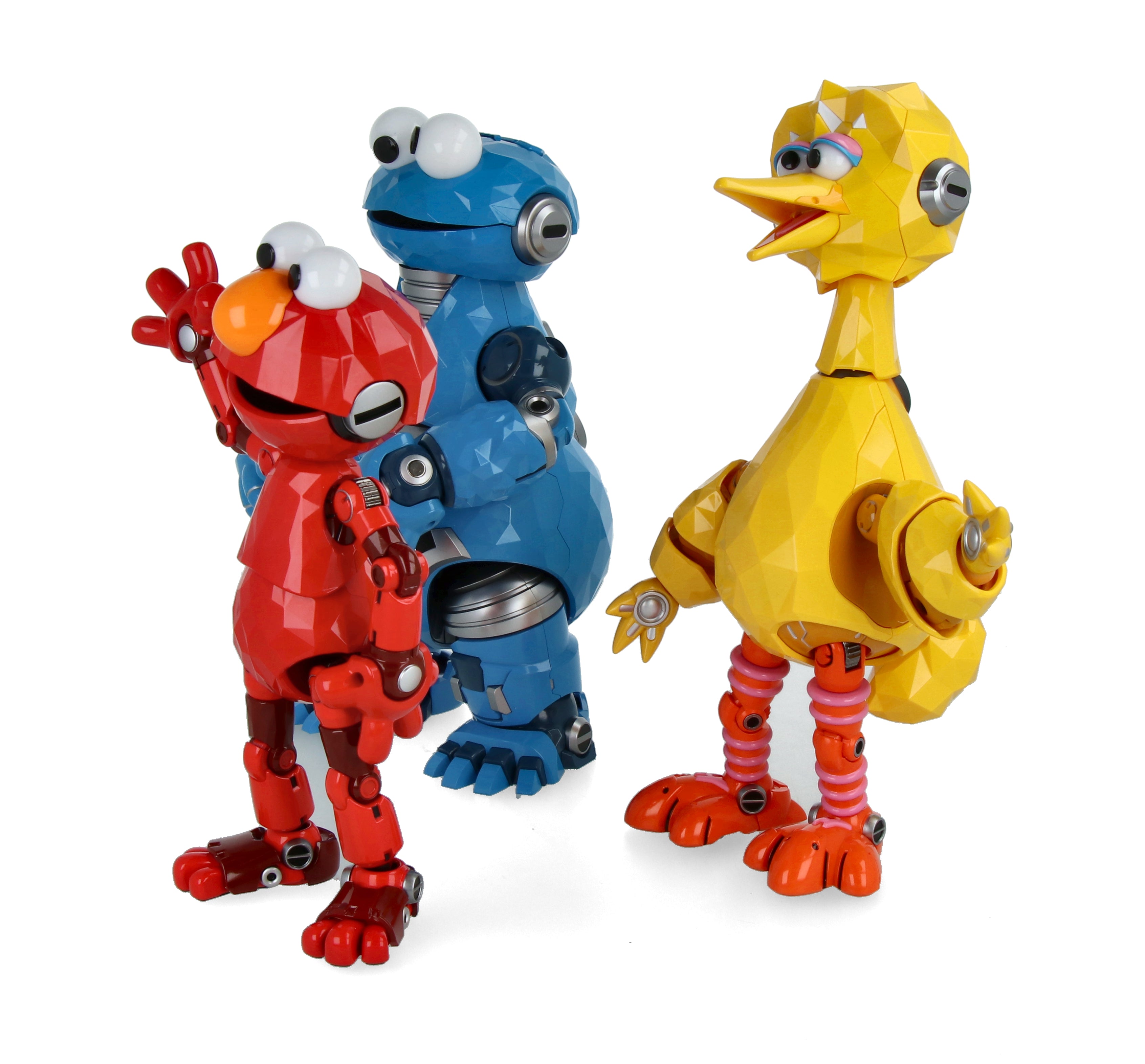 Sesame Street : Cookie Monster, Big Bird, Elmo (DX Ver.) - Carbotix