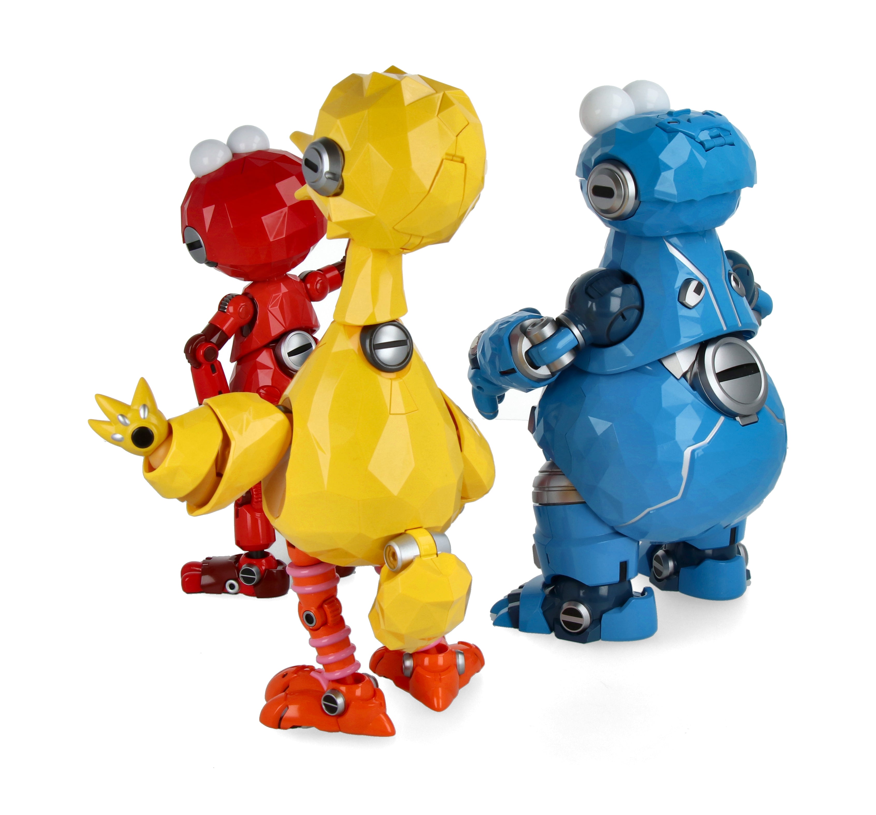Sesame Street : Cookie Monster, Big Bird, Elmo (DX Ver.) - Carbotix