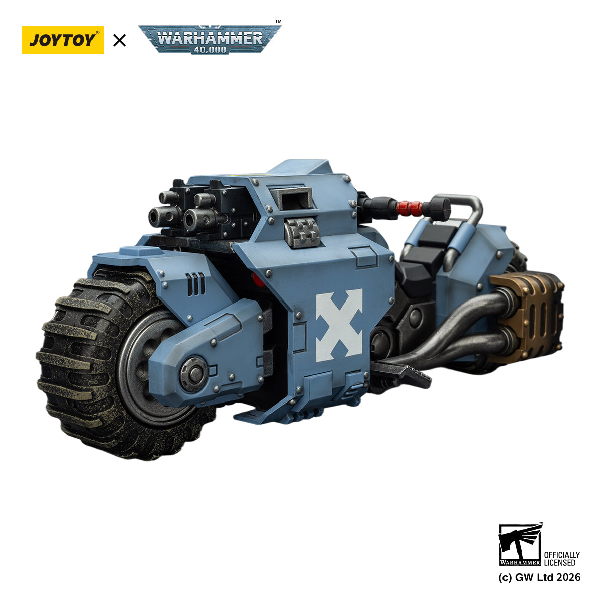 Space Wolves
Raider-pattern Combat Bike
with twin-linked bolt rifles