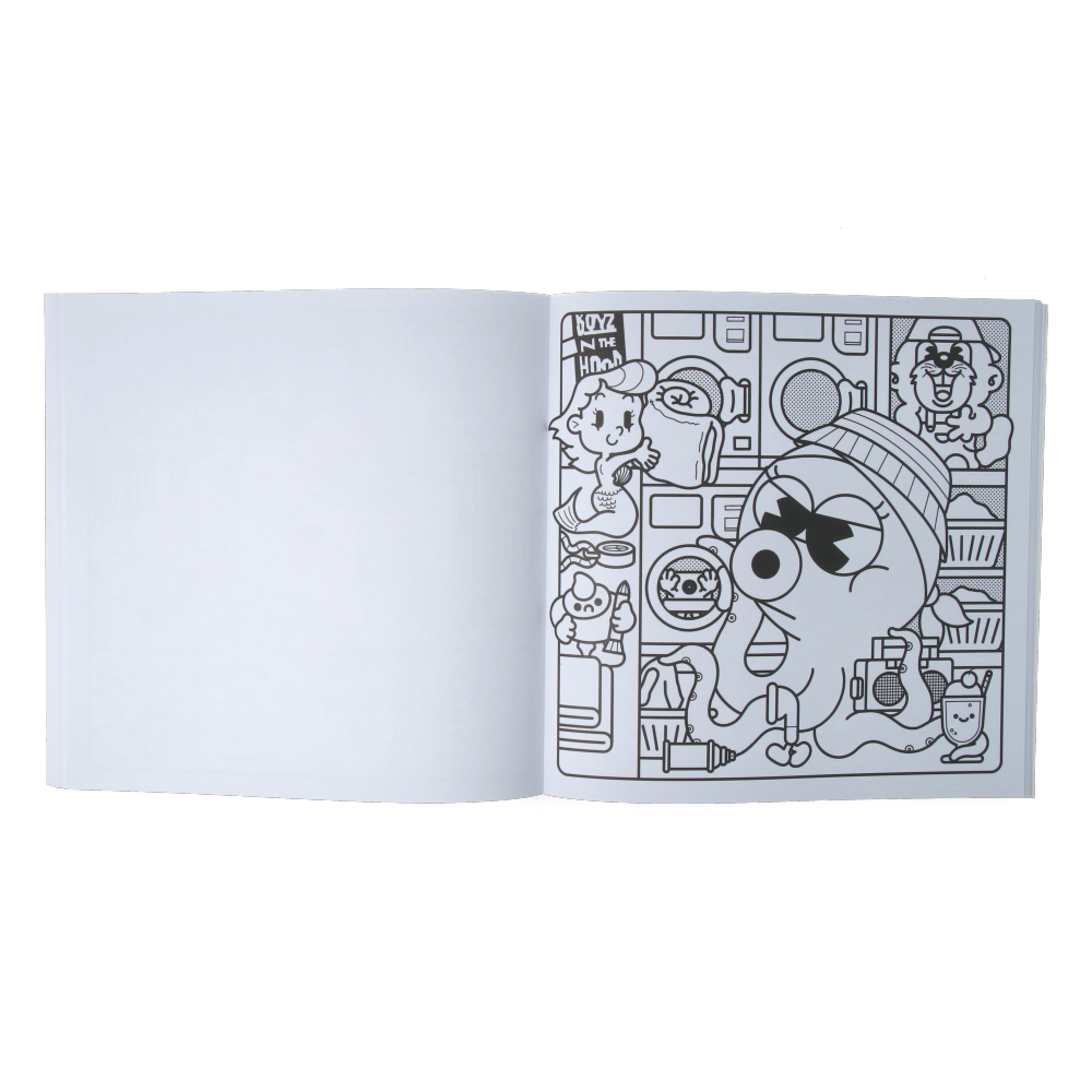 Stay Kawaii - Street Style Coloring Book