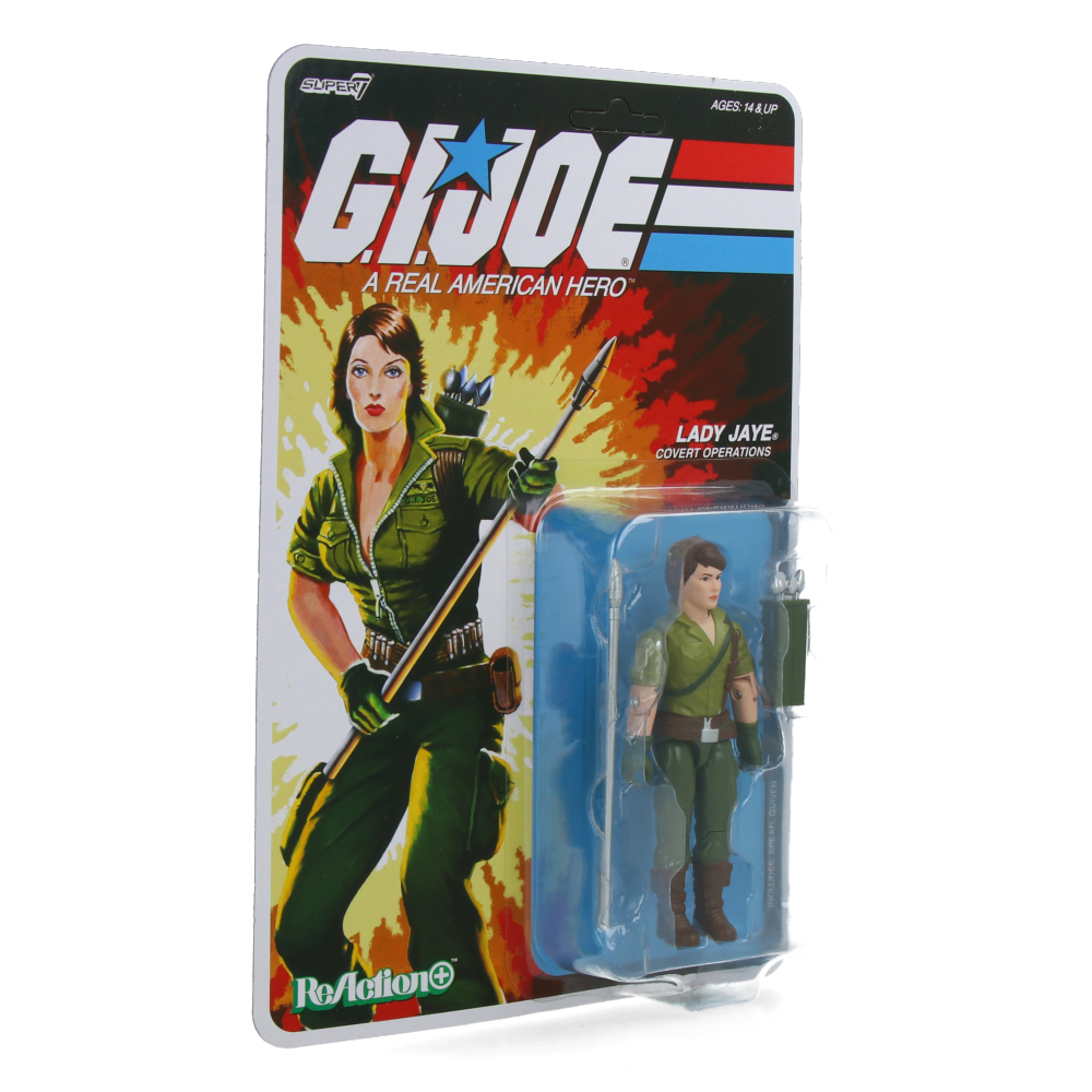 G.I. Joe ReAction+ Wave 9 - Lady Jaye (Cartoon)