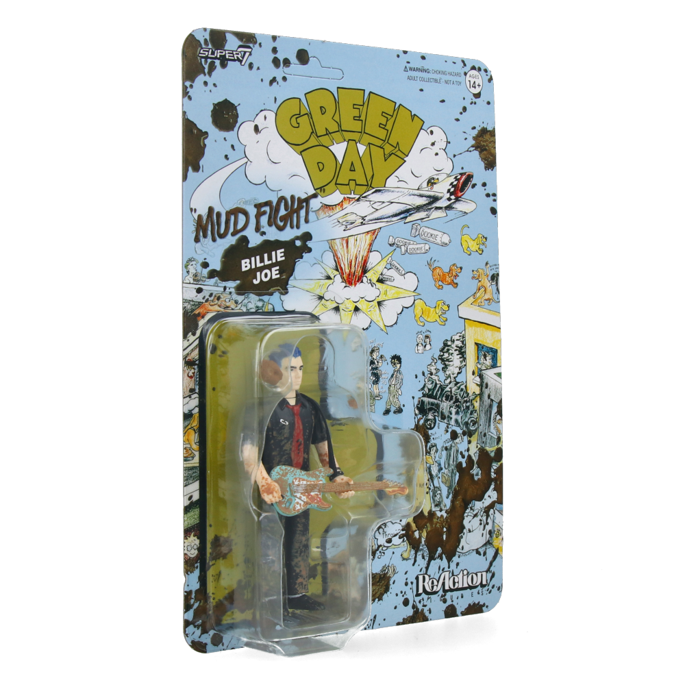 Billie Joe Armstrong - Green Day ReAction Figures Wave 1 (Mud Fight)