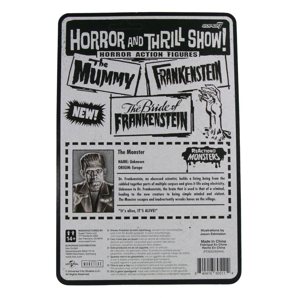 Frankenstein - Universal Monsters ReAction+ Wave 2