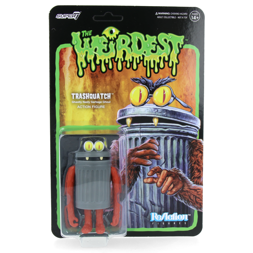 The Weirdest ReAction Figures Wave 1 - Trashquatch