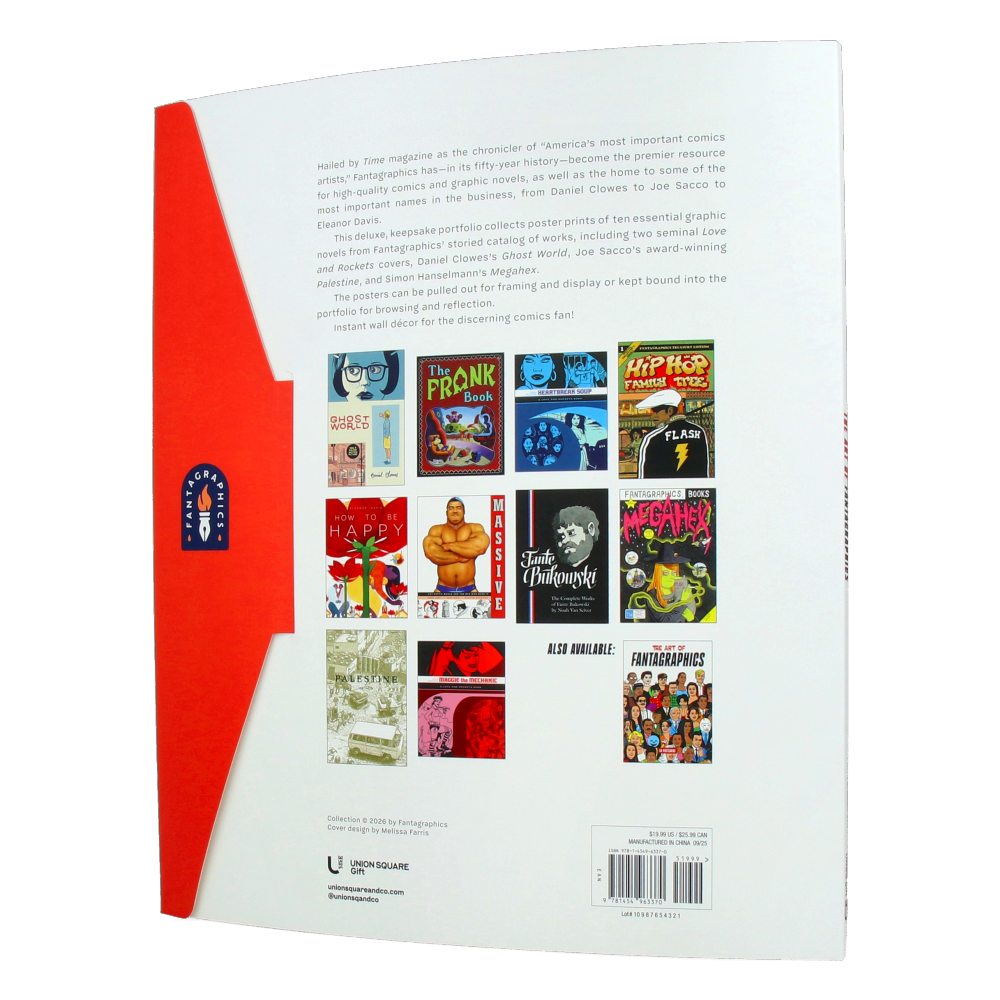 The Art of Fantagraphics : 10 Frameable Prints - Union Square Gift