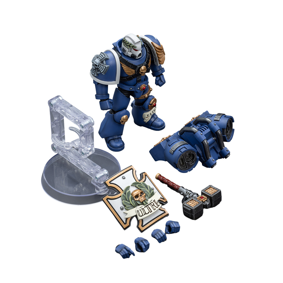Ultramarines Vanguard Veteran with Thunder Hammer and Storm Shield (Warhammer 40K)