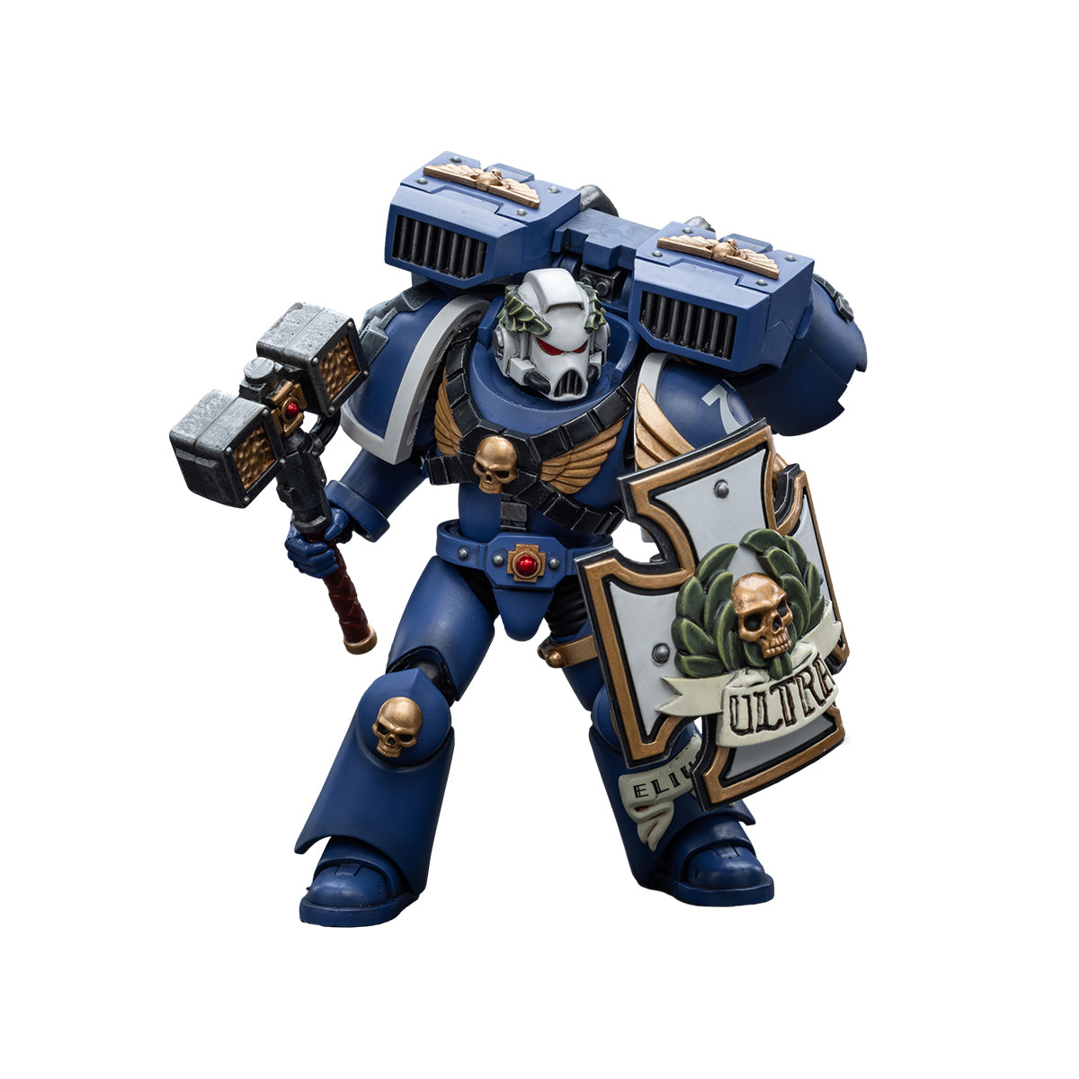Ultramarines Vanguard Veteran with Thunder Hammer and Storm Shield (Warhammer 40K)