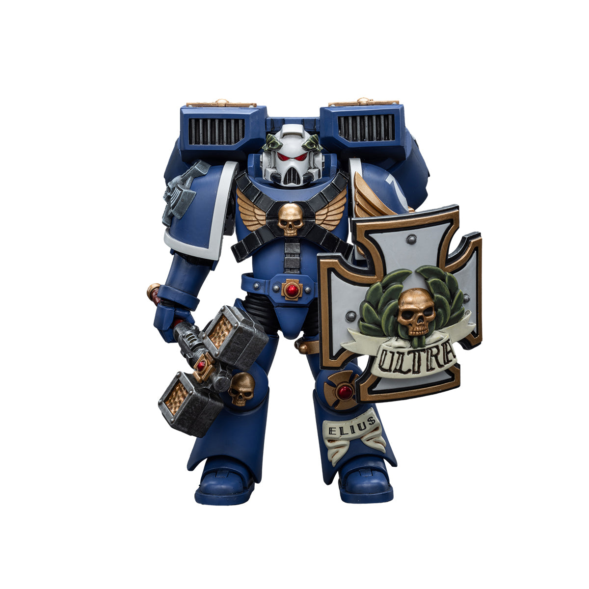 Ultramarines Vanguard Veteran with Thunder Hammer and Storm Shield (Warhammer 40K)
