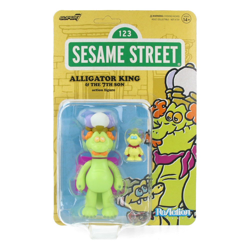 Sesame Street ReAction Figures Wave 4 - Alligator King
