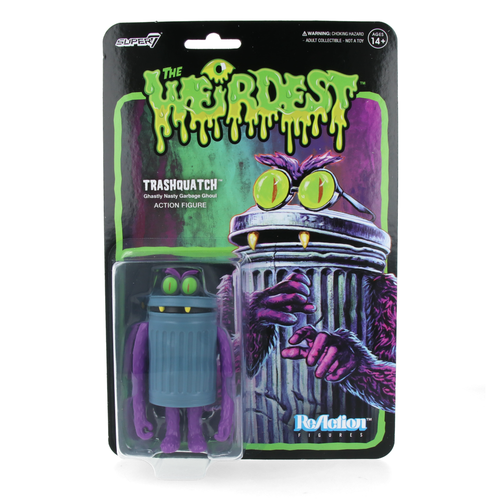 Trashquatch (Indigo to Hell) - The Weirdest ReAction Figures Wave 3