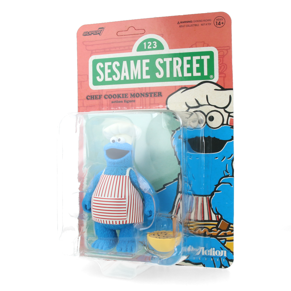 Sesame Street ReAction Figures Wave 4 - Chef Cookie
