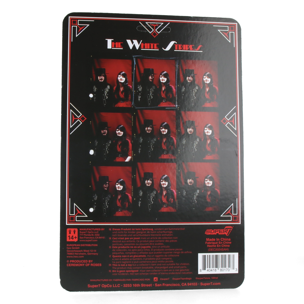 The White Stripes (Get Behind Me Satan) - ReAction Figures wave 1 - (2 pack)