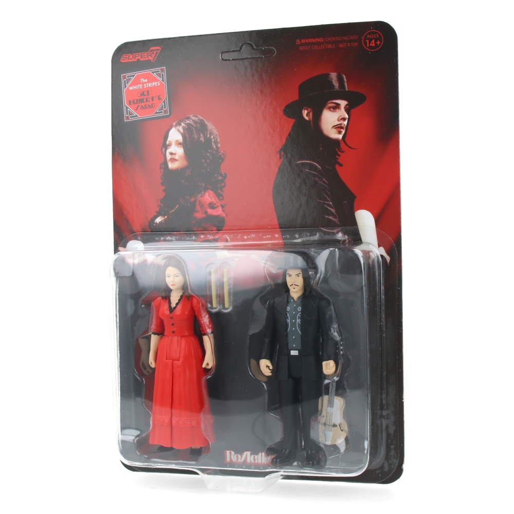 The White Stripes (Get Behind Me Satan) - ReAction Figures wave 1 - (2 pack)