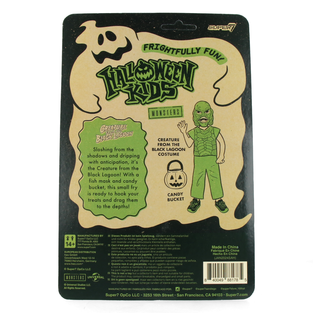 Creature from the Black Lagoon Girl (Universal Monsters) - Halloween Kids ReAction Figures