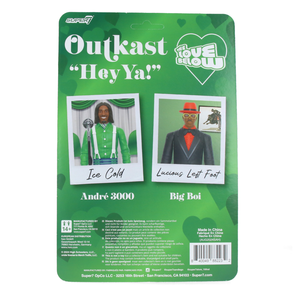 OutKast (Hey Ya!) - ReAction Figures Wave 4