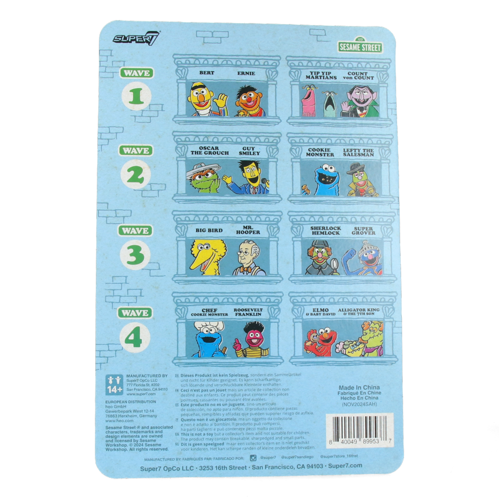 Sesame Street ReAction Figures Wave 4 - Roosevelt Franklin