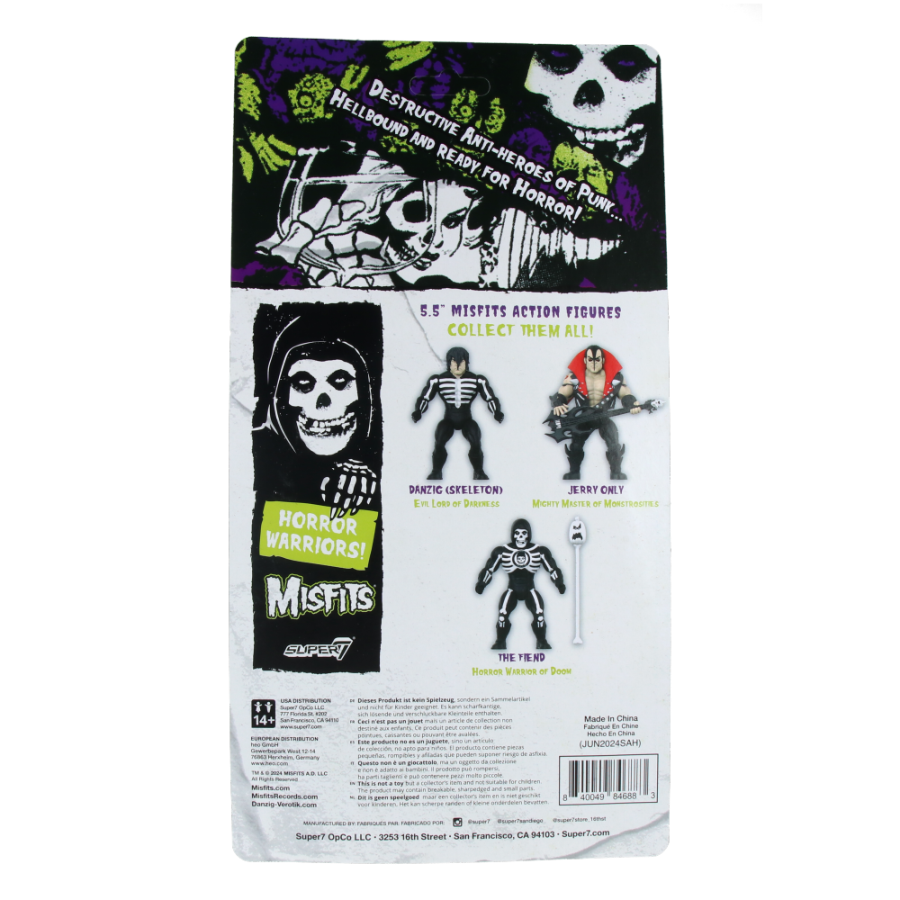 Misfits Vintage Figures - Danzig (Skeleton Shirt)