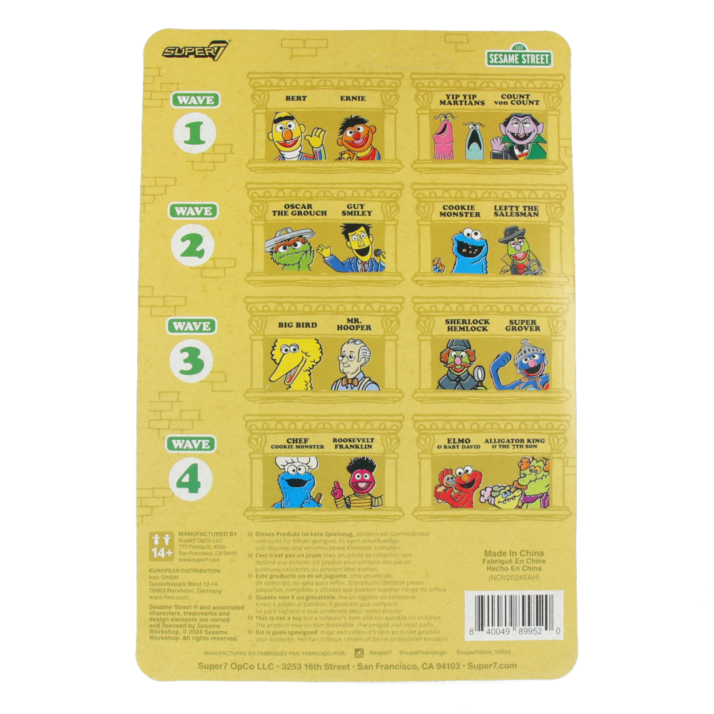 Sesame Street ReAction Figures Wave 4 - Alligator King