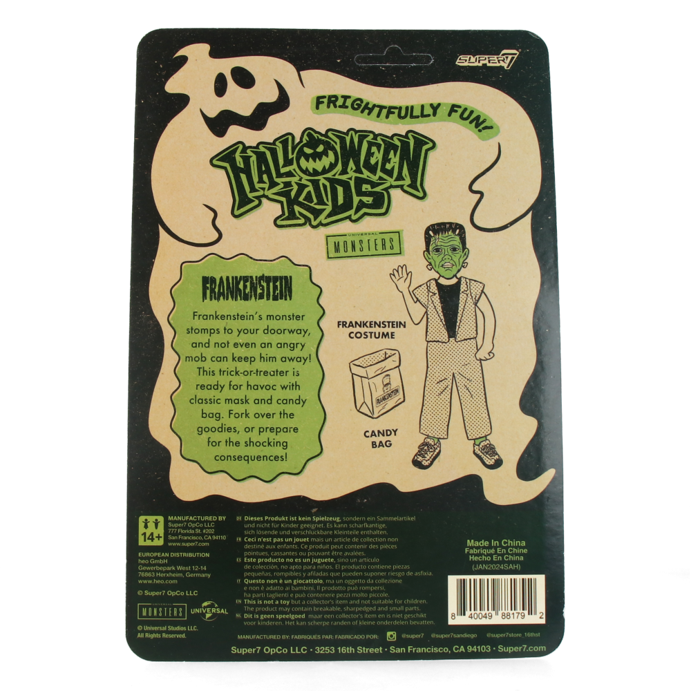 Frankenstein (Universal Monsters) - Halloween Kids ReAction Figures