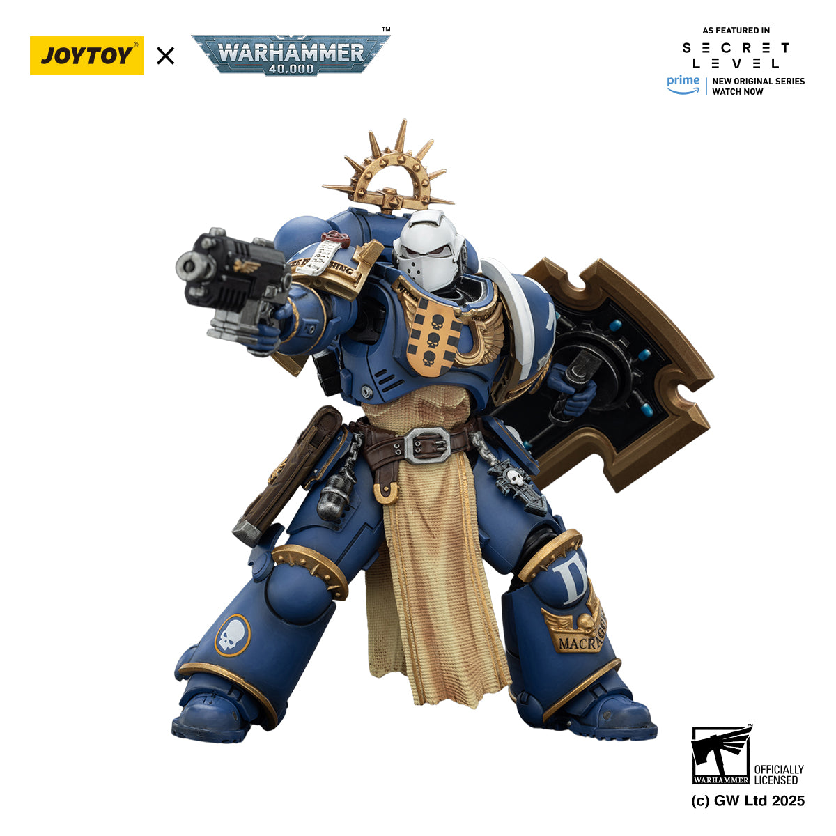Ultramarines
Levantus
with Power Sword, Stormshield and Bolt Pistol