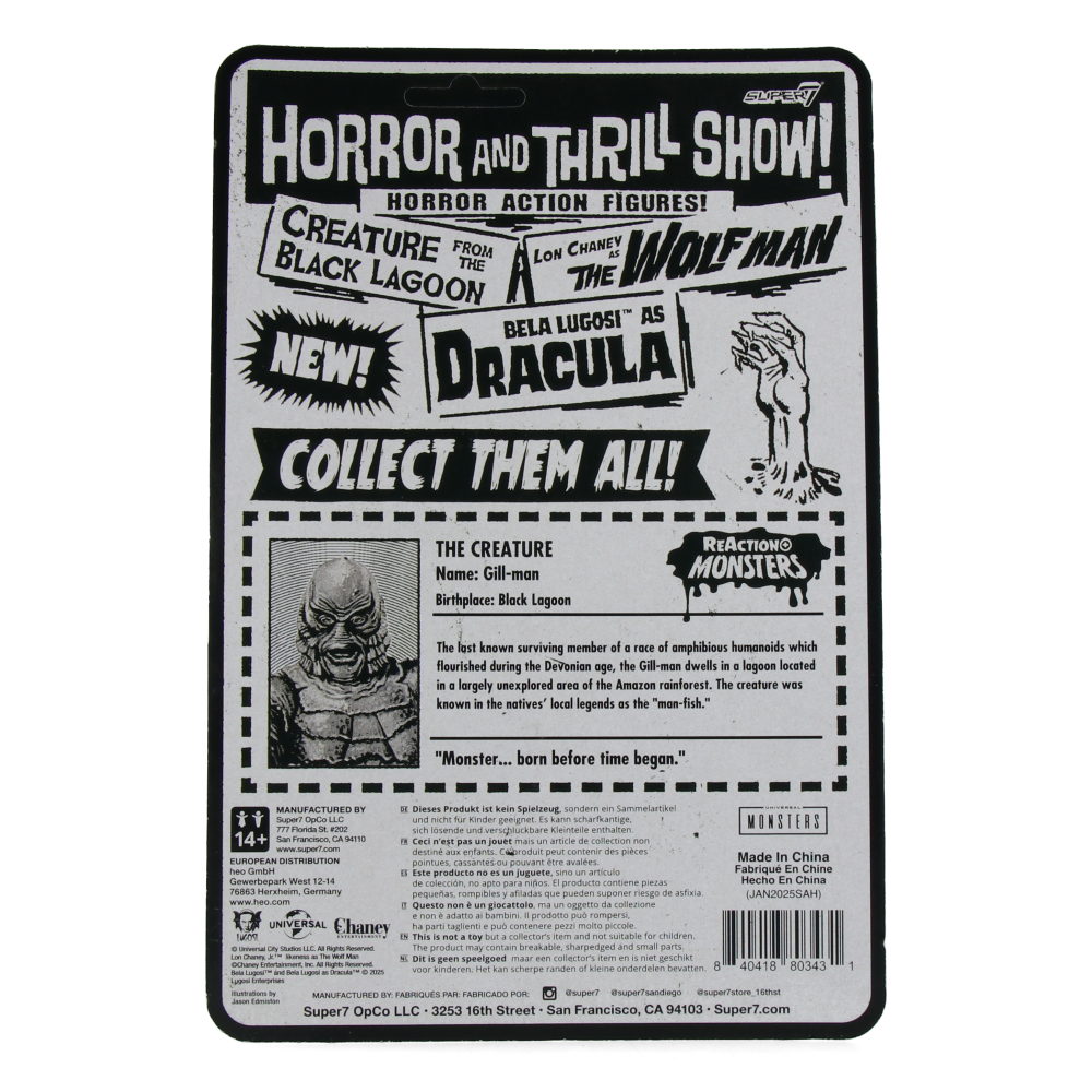 Universal Monsters ReAction+ Wave 1 - Creature from the Black Lagoon