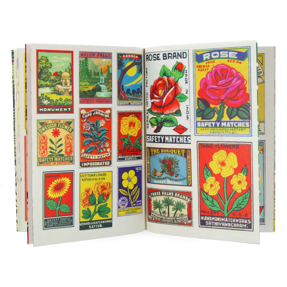 Vintage Matchboxes : A Little Sticker Book