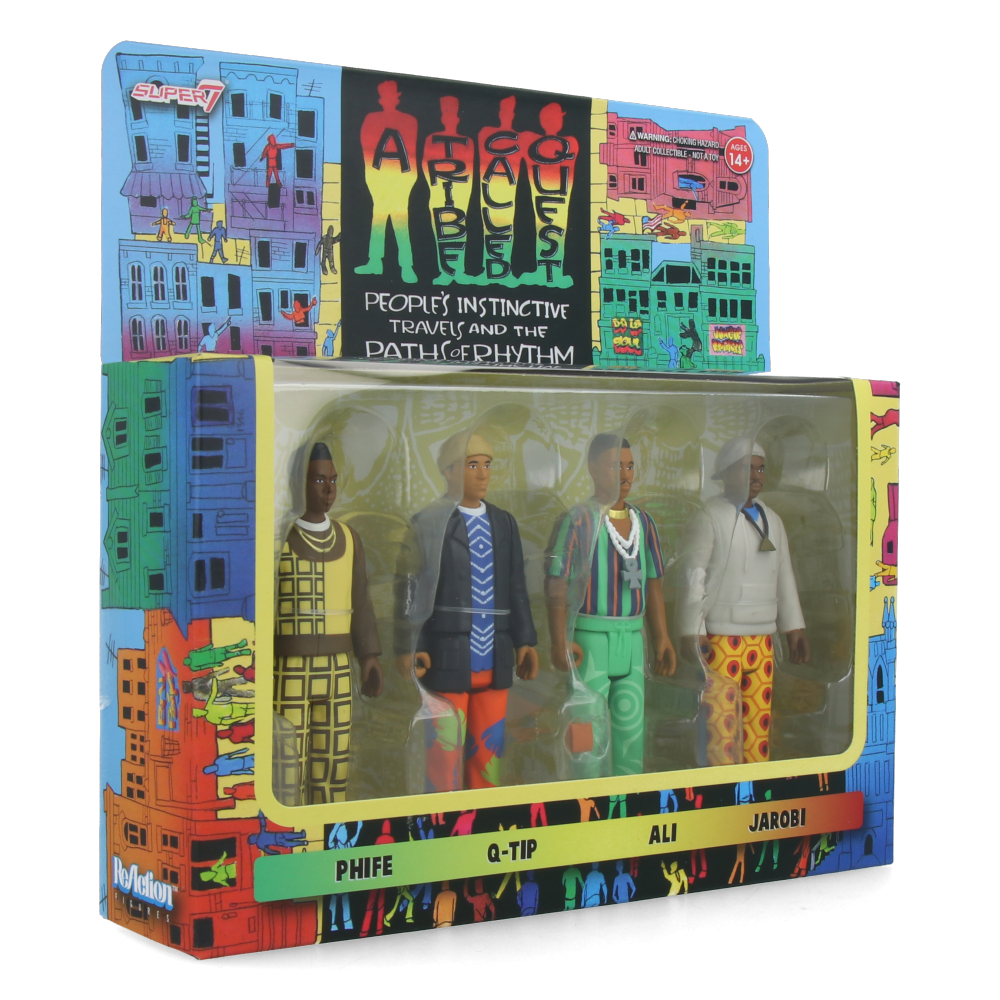 A Tribe Called Quest ReAction Figures Wave 1 - People's Instinctive Travels And The Paths Of Rhythm (4-Pack)