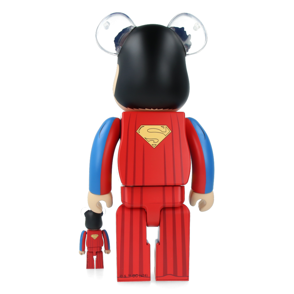 400% + 100% Bearbrick Superman (The Dark Knight Returns)