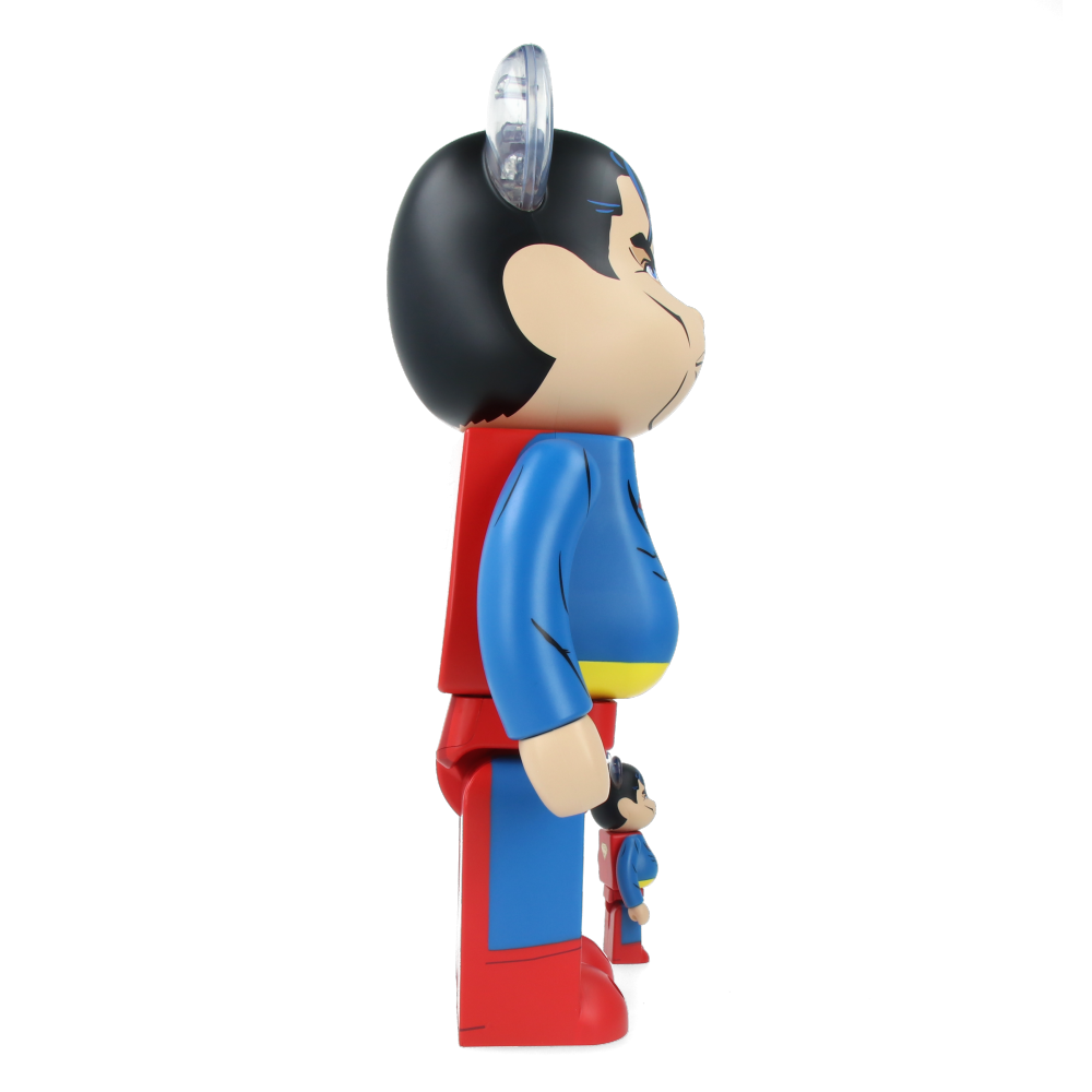 400% + 100% Bearbrick Superman (The Dark Knight Returns)