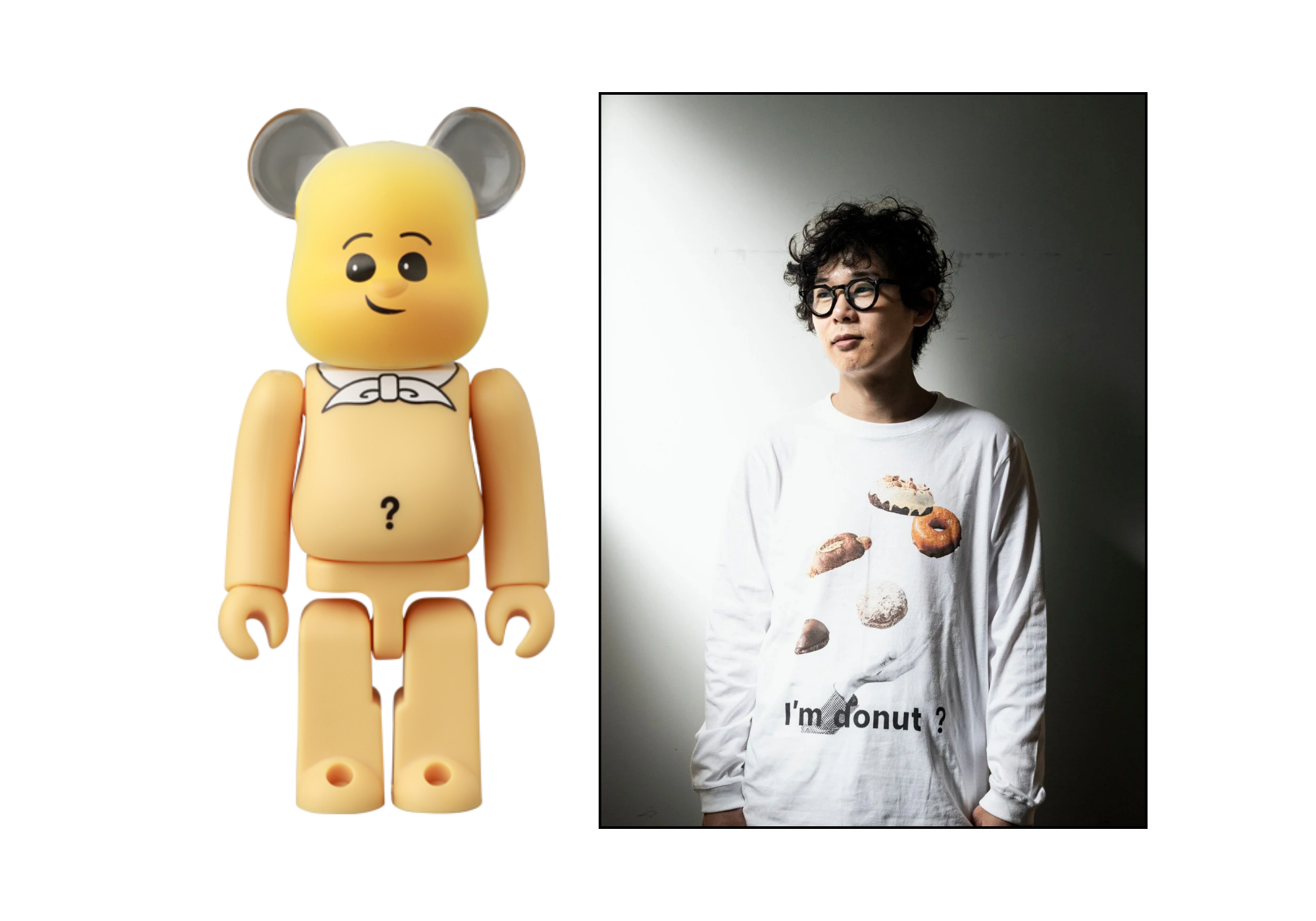 Medicom Toy, Bearbrick Series 51 - Artist, I'm donut ?