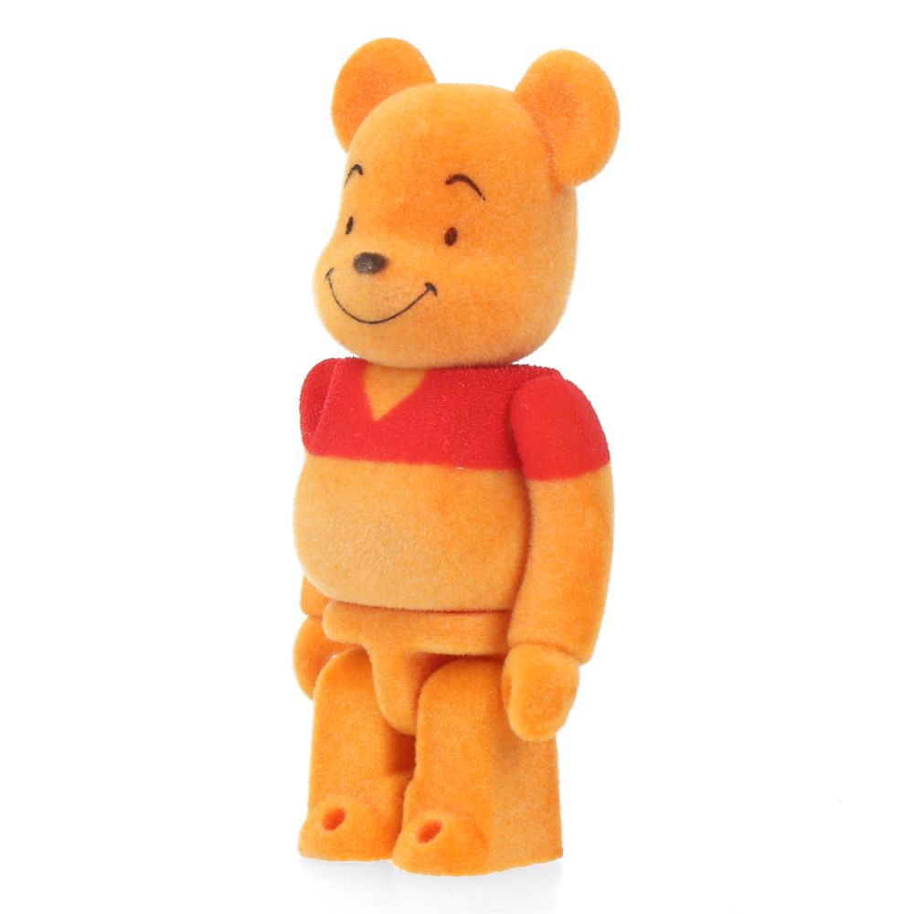 100% Bearbrick Winnie l'Ourson Flocky