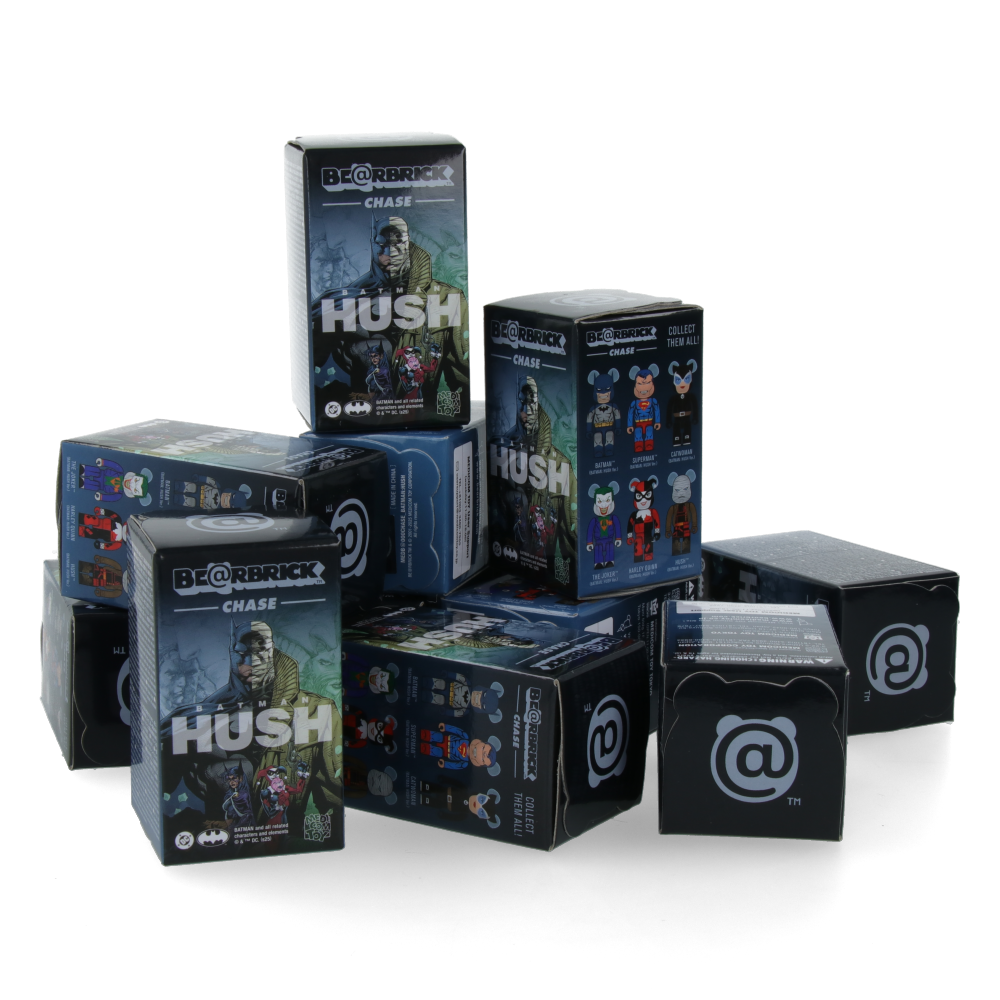 100% Bearbrick Chase Batman Hush 1 - Blind Box