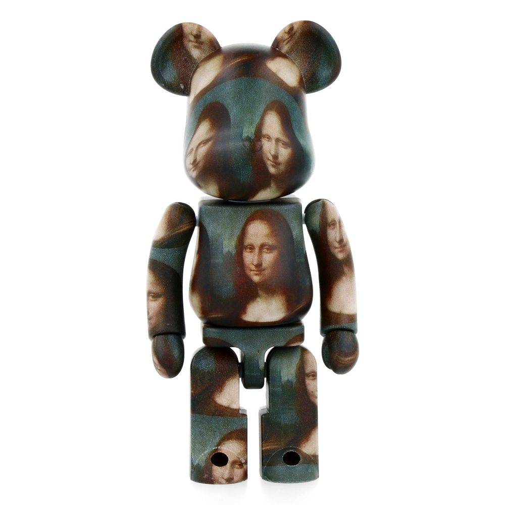 Leonard de Vinci La Joconde Chogokin 200% Bearbrick Medicom Leonard de Vinci La Joconde Chogokin 200% Bearbrick Medicom