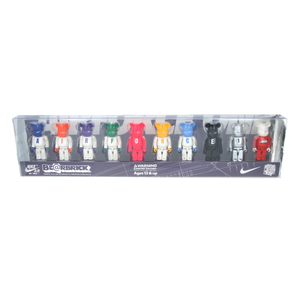 Bearbrick Nike Air Force 1 (set of 10 pcs)