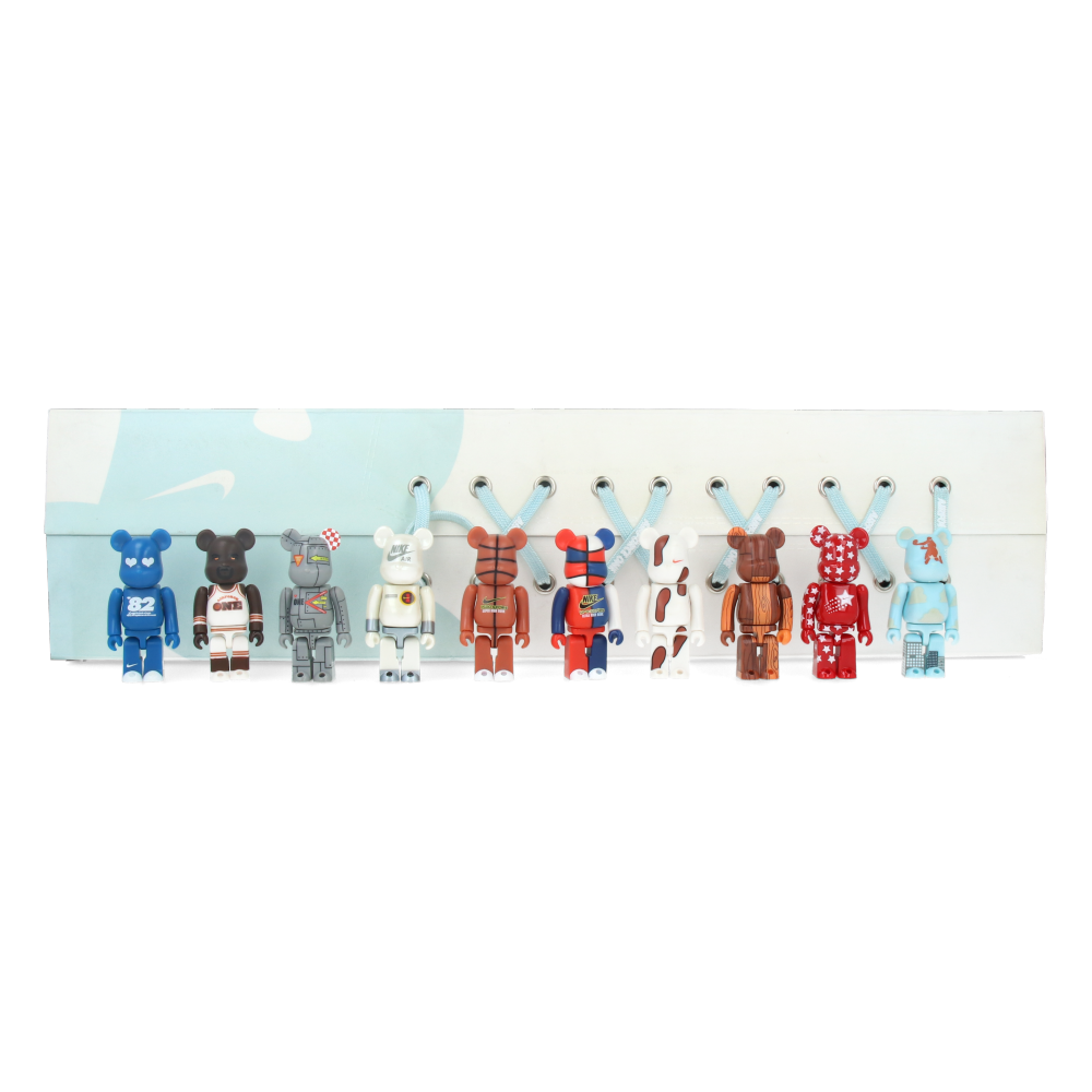 Bearbrick Nike - I love my Air Force 1 - Shoebox (set of 10 pcs)