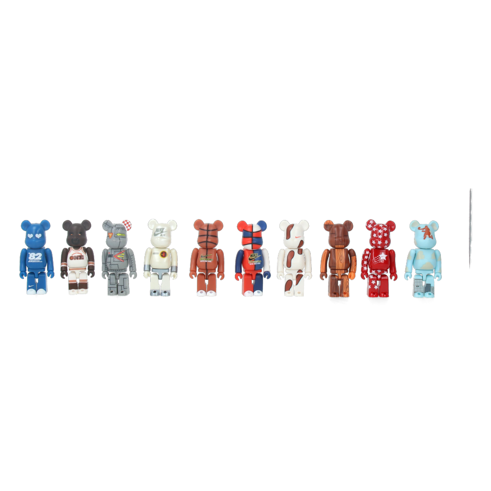 Bearbrick Nike - I love my Air Force 1 - Shoebox (set of 10 pcs)
