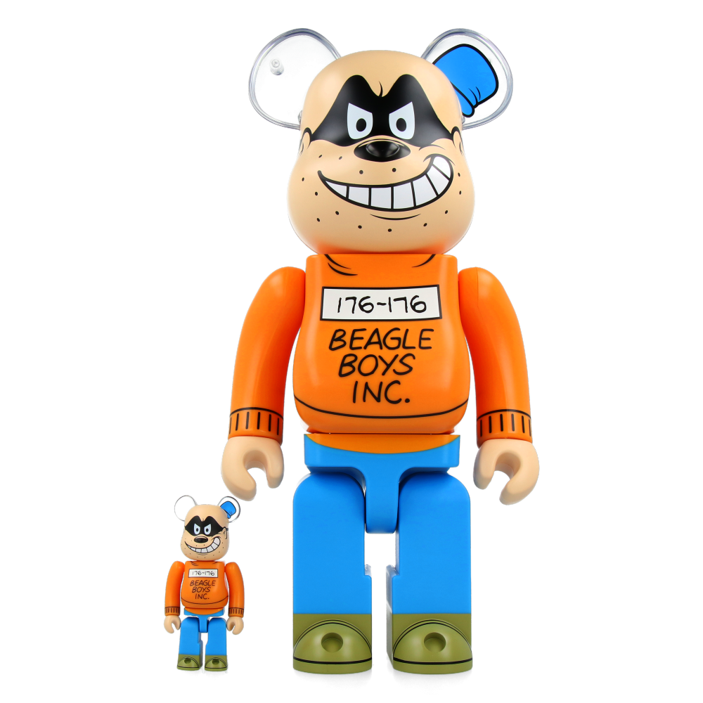 400% + 100% Beabrick Beagle Boy - Medicom Toy Figure