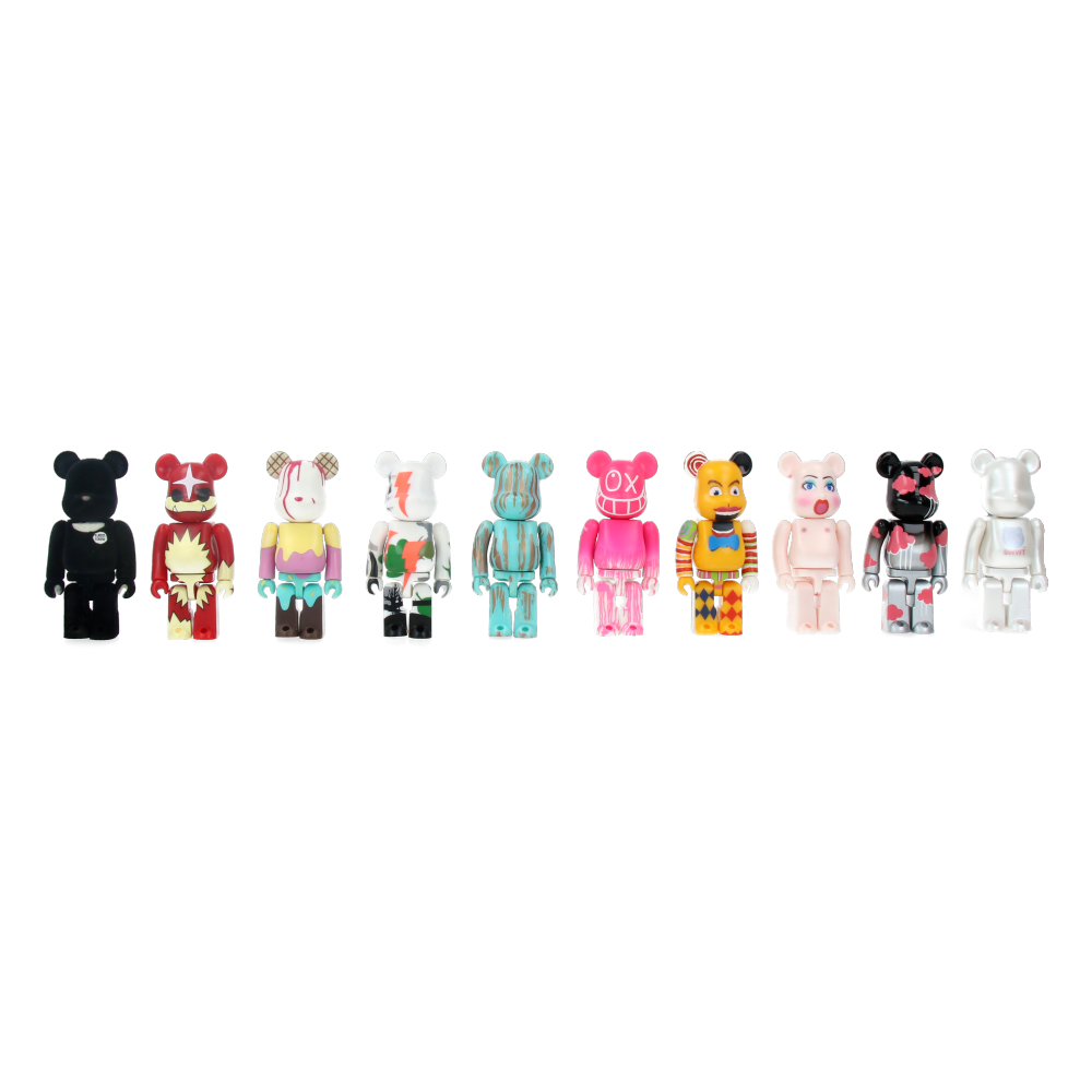 Bearbrick World Wide Tour 10 (set of 10 pcs)