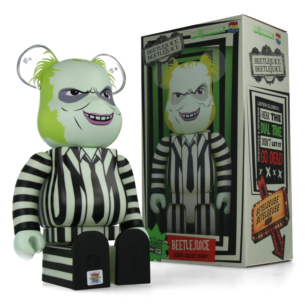 400% Bearbrick Beetlejuice