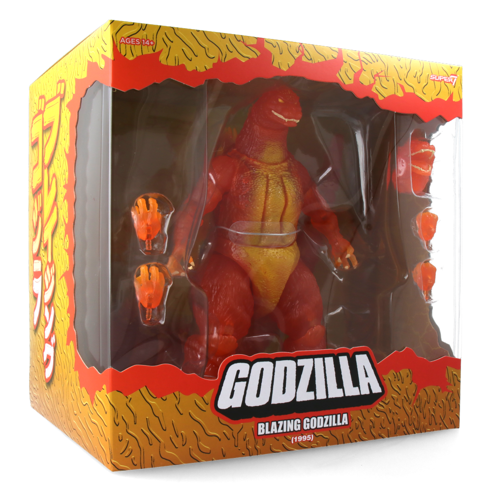 Blazing Godzilla (1200° Clear Orange) - Toho ULTIMATES!