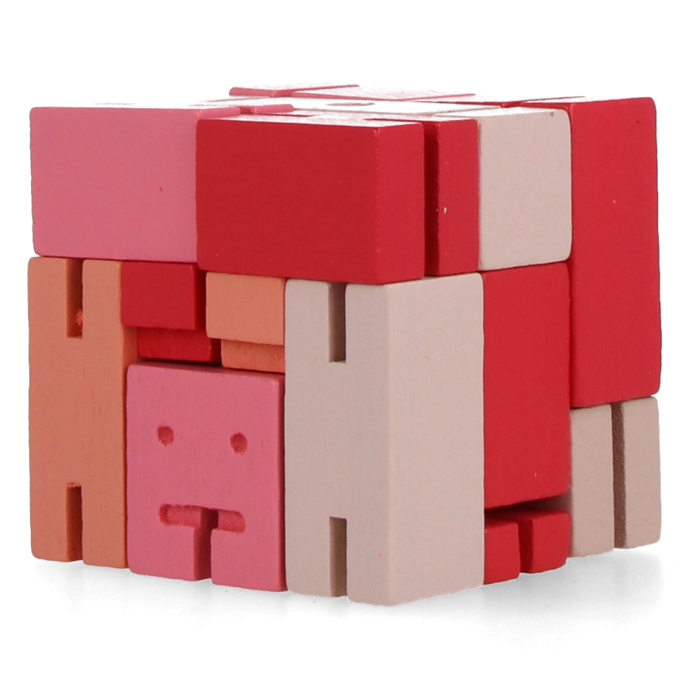 Cubebot - Small - Red Multi
