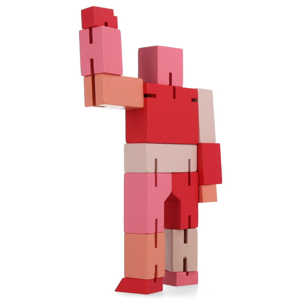 Cubebot - Small - Red Multi