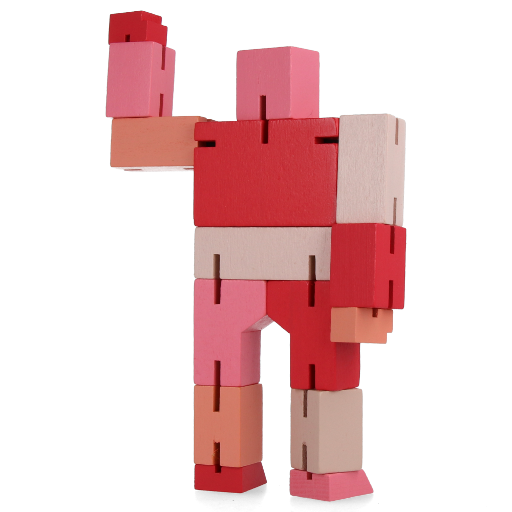 Cubebot - Small - Red Multi