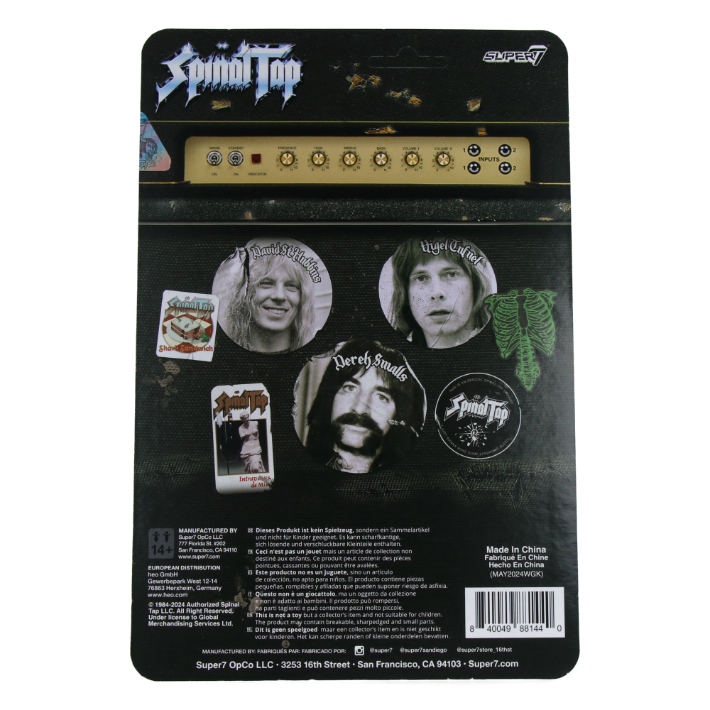 Derek Smalls - Spinal Tap ReAction Figures wave 1