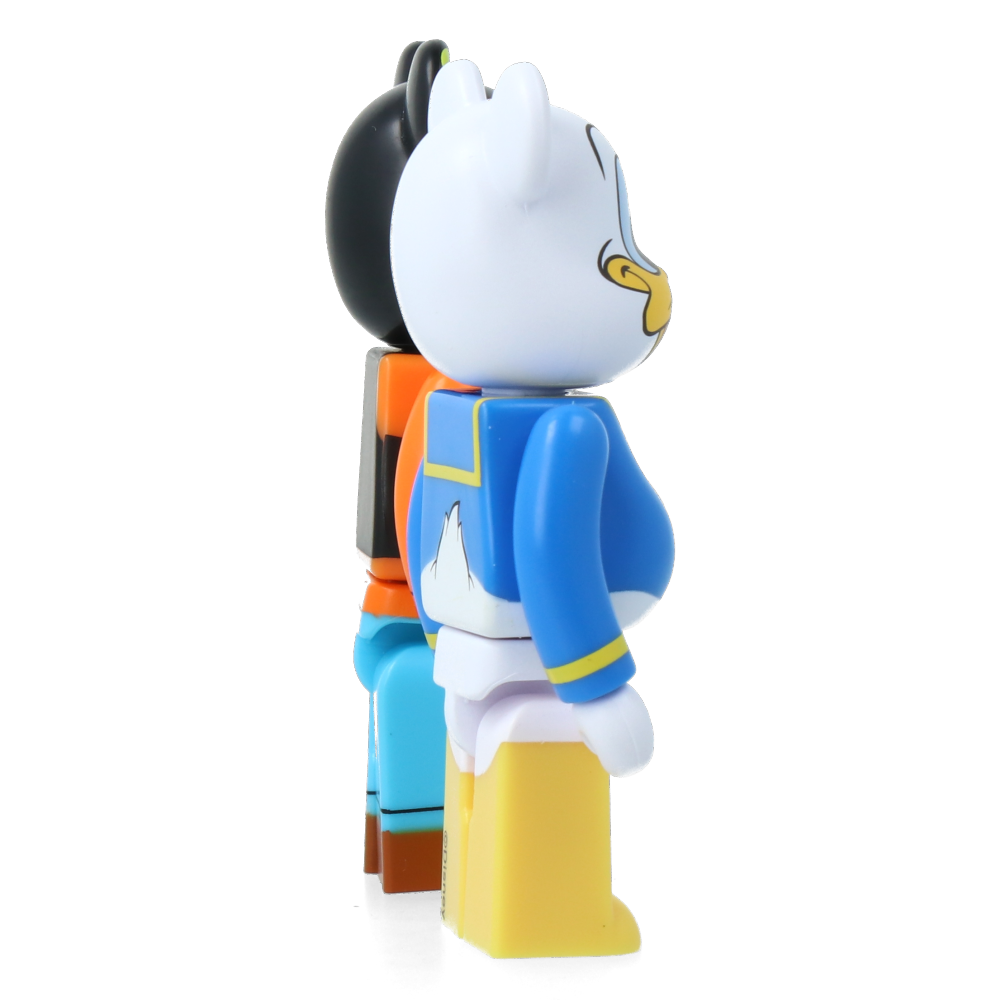 100% Bearbrick Donald Duck et Dingo (2pcs set)