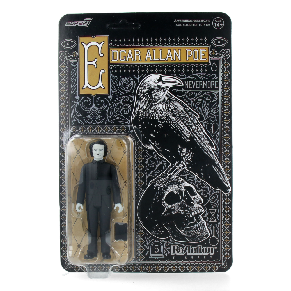 Edgar Allan Poe (Greyscale) - ReAction Figures Wave 1