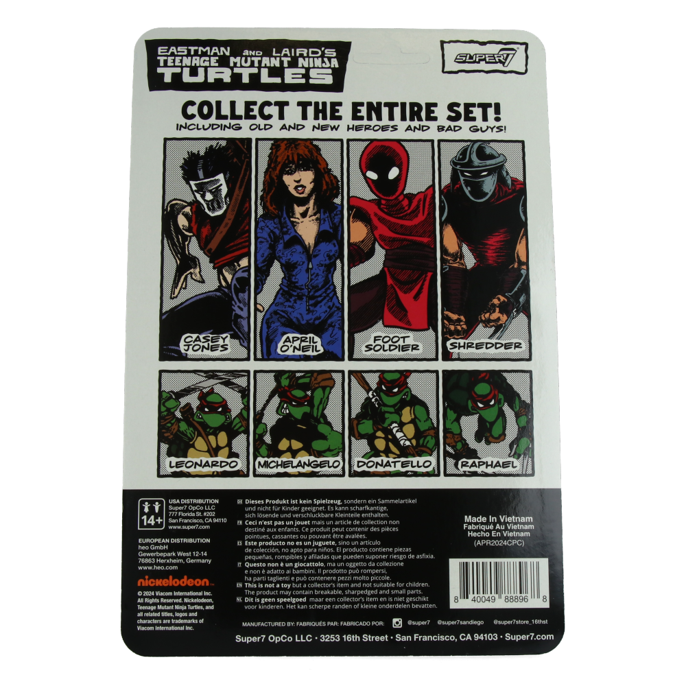 Foot Soldier (Comic Color) - Tortues Ninja - ReAction Figures wave 11