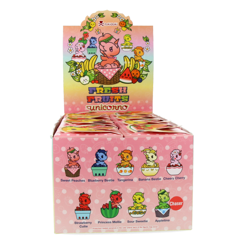 Fresh Fruit Unicorno Display (8pcs)