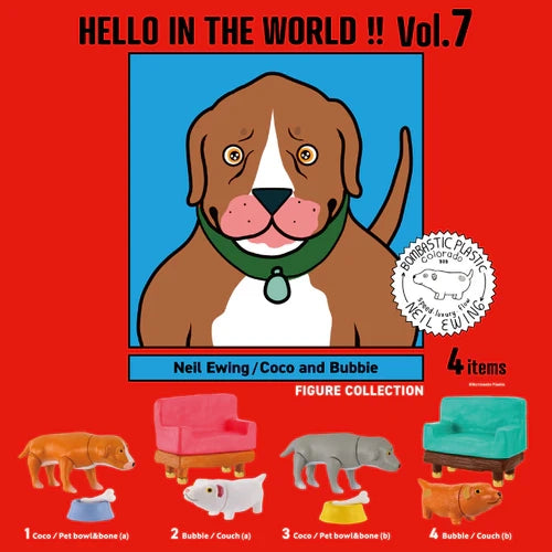 HELLO IN THE WORLD !! Vol.7 Neil Ewing/Coco and Bubbie Figure Collection